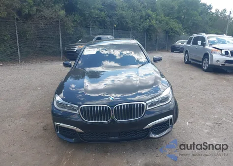 2019 BMW 750I xDrive из США, поврежденный, VIN WBA7F2C53KB240437